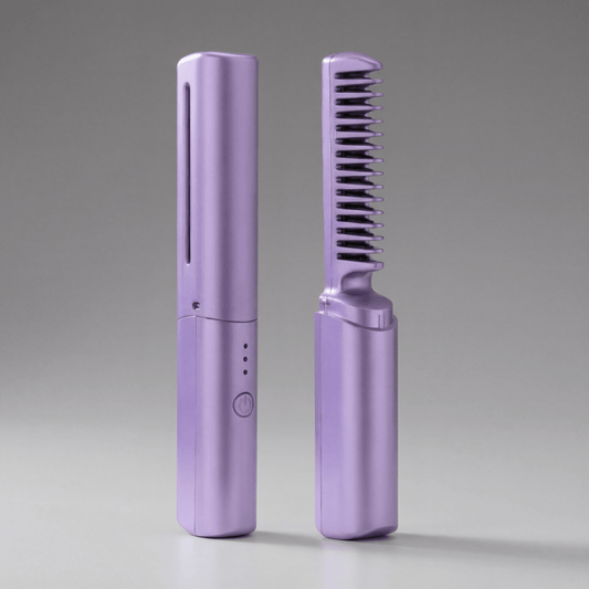 Portable Mini Hair Straightener and Hot Comb