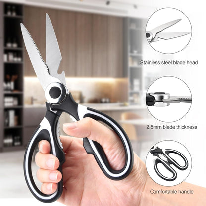 Multi-Function Kitchen Scissors – Meat, Veg & Bone Cutter
