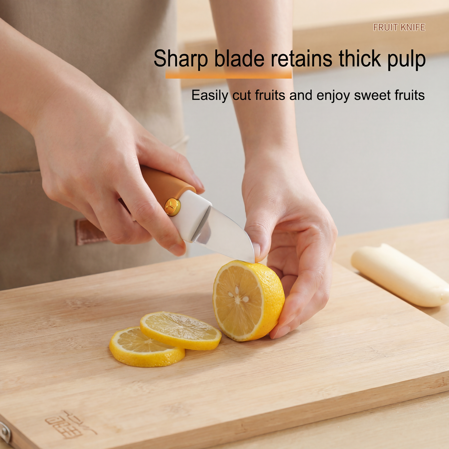 Mini Fruit Knife + Peeler Combo | Compact & Travel-Friendly