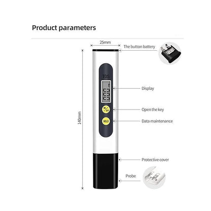 Portable TDS Meter for Drinking & RO Water