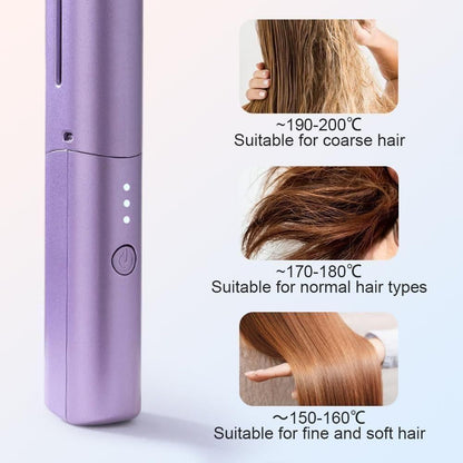 Portable Mini Hair Straightener and Hot Comb