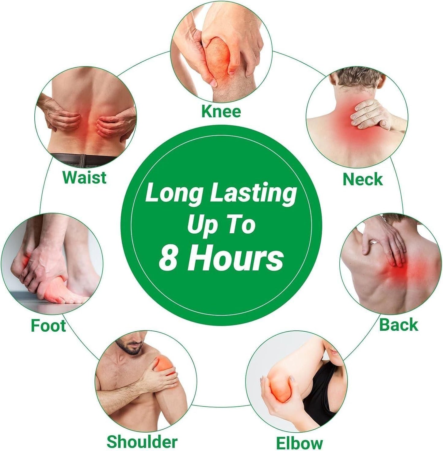 Knee Heat Therapy Patches for Joint & Muscle Comfort