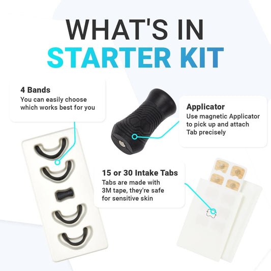 BreatheEasy Nasal Dilator Starter Kit for Better Sleep & Clear Breathing