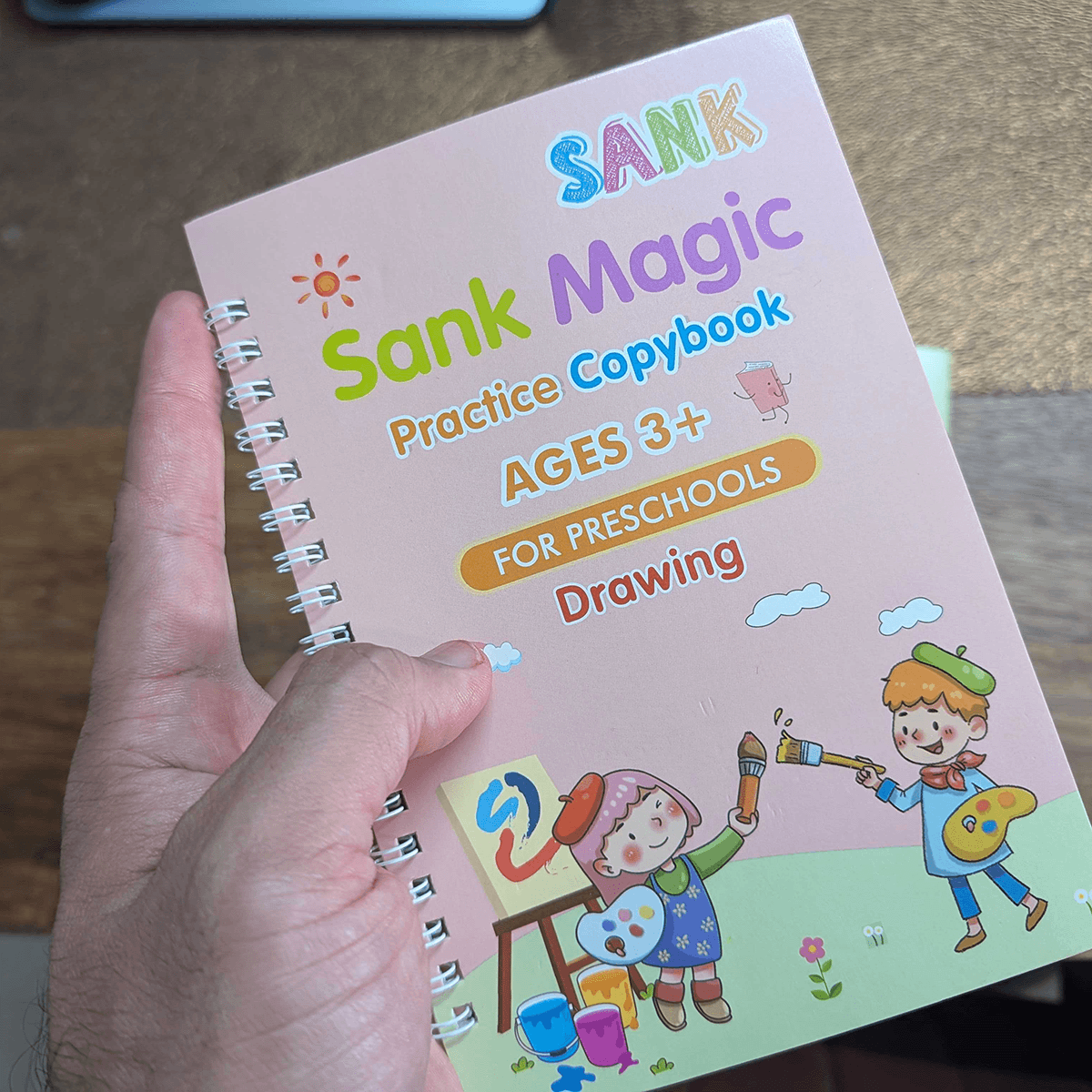 Sank Magic Copybook For Children - Set of 4 With 10 Refills