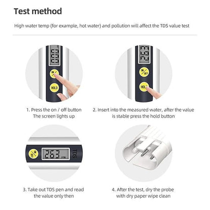 Portable TDS Meter for Drinking & RO Water