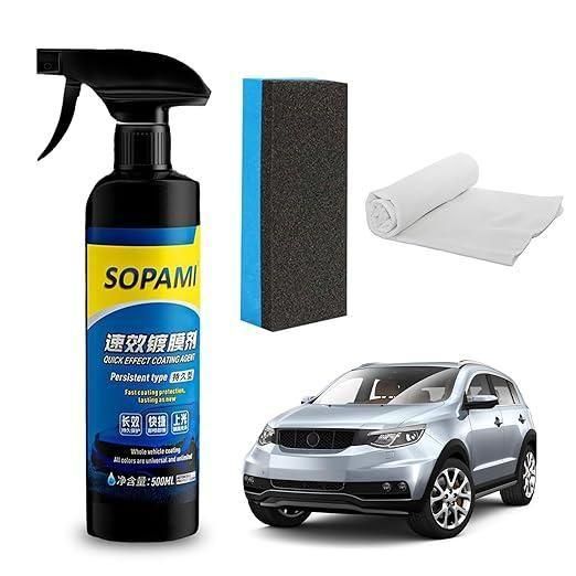 Instant Shine Car Spray – Quick Effect Protective Nano Coating (50 ml × 2)