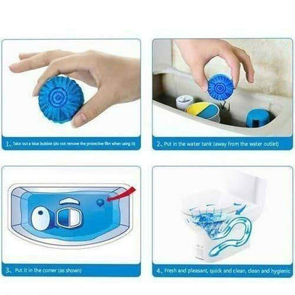 Toilet Cleaning Tablet (Pack of 10, 20, 30)