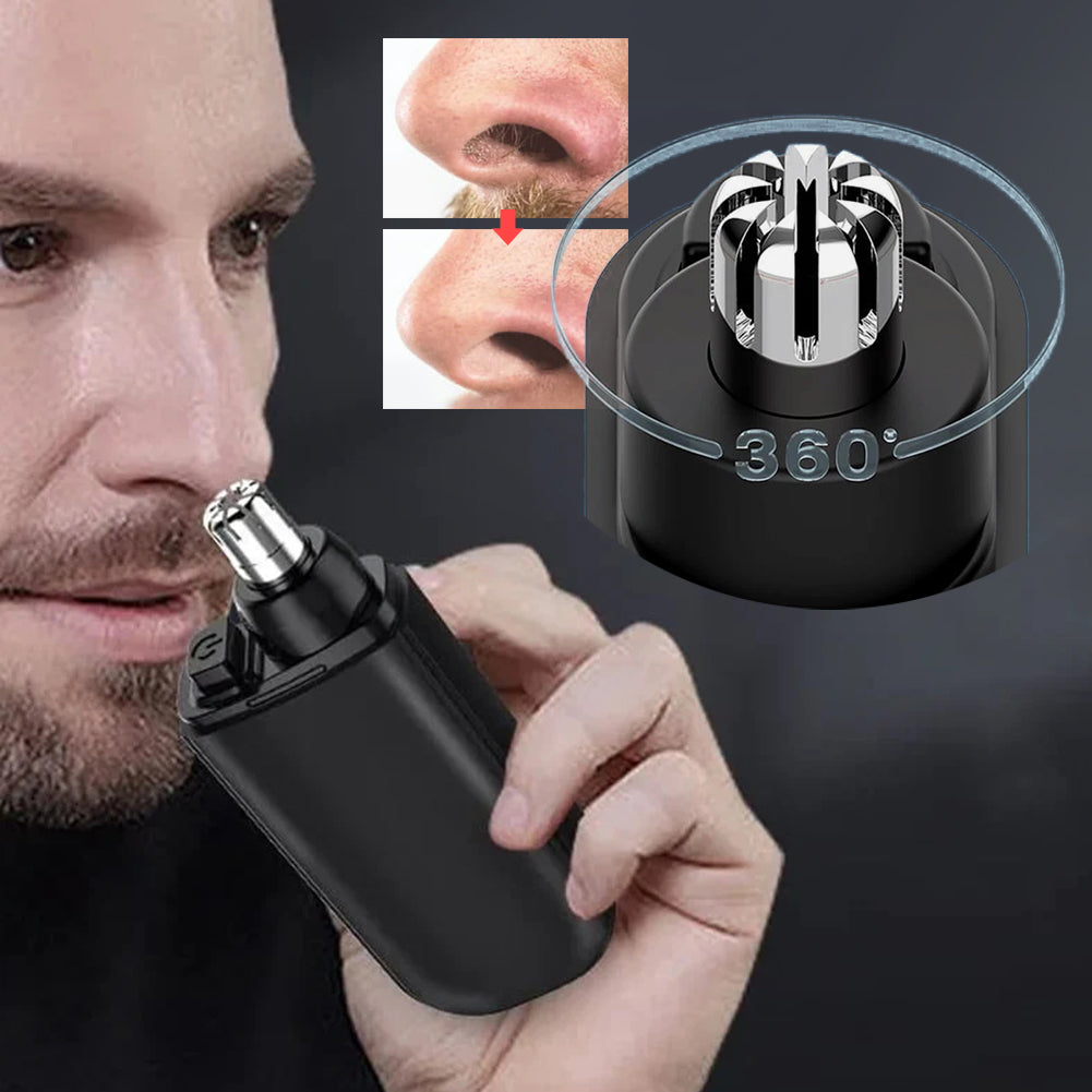 Compact USB Rechargeable Nose & Ear Grooming Trimmer