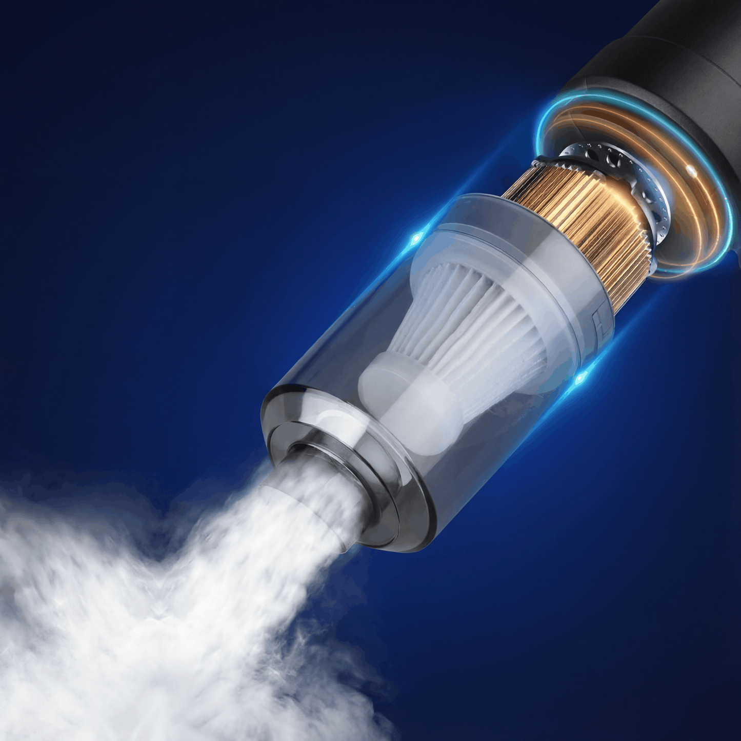 Cordless Portable Air Duster with Suction Cleaning