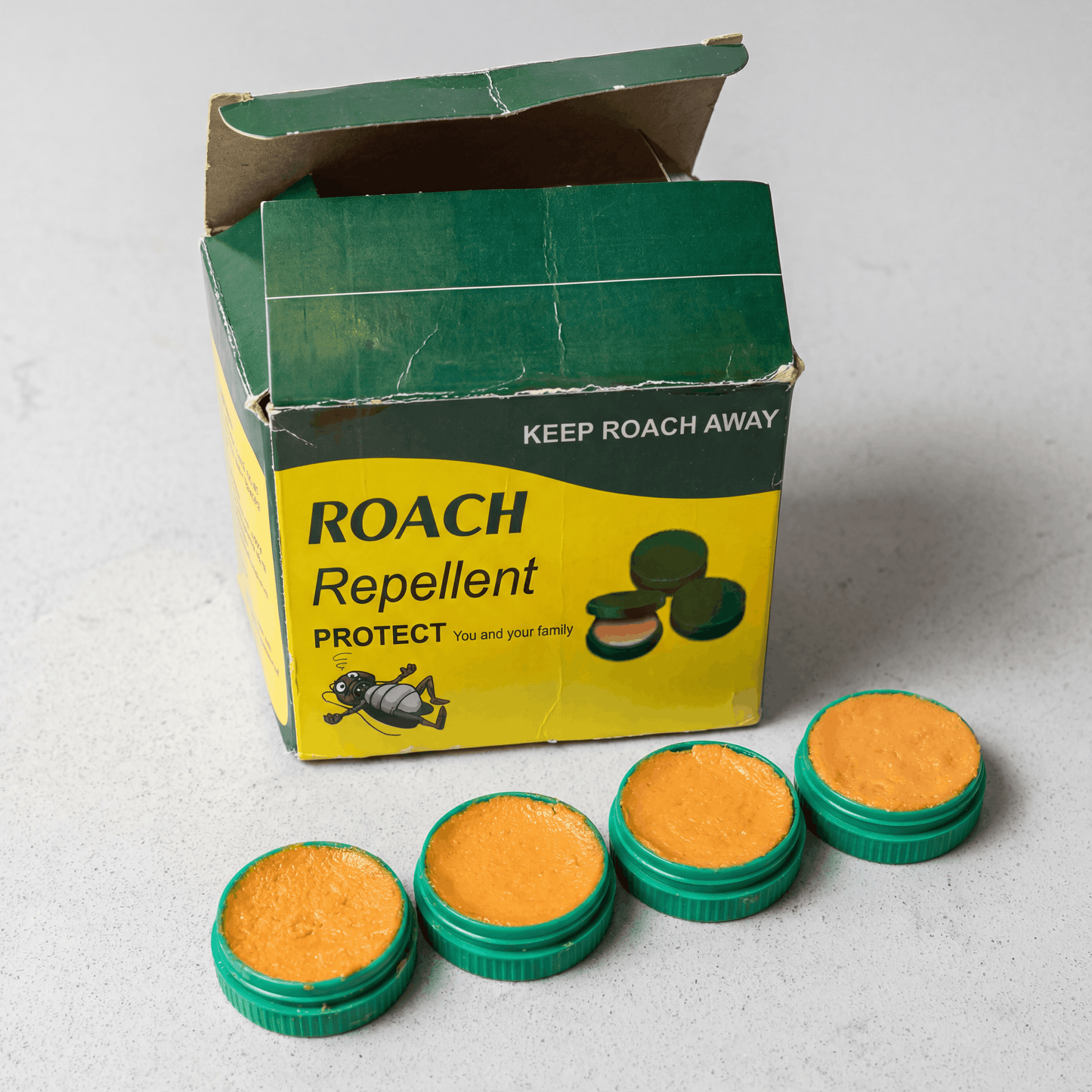 Roach Control Gel Discs – Long-Lasting Repellent (24 pcs)