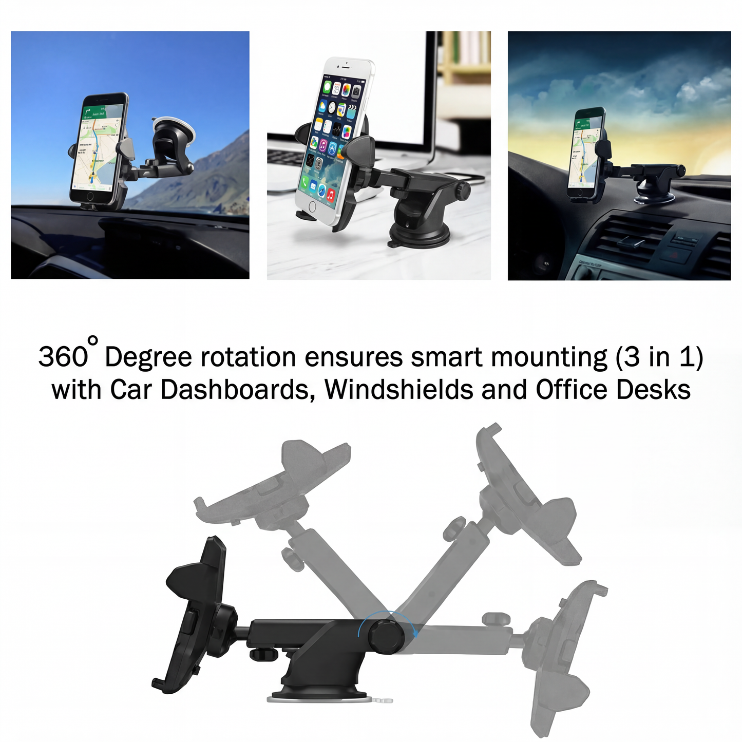 Zoom Star Pro 360° Car Phone Holder