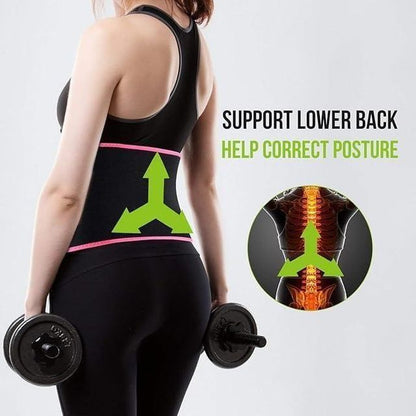 CoreFit Waist Trimmer Belt with Back Support
