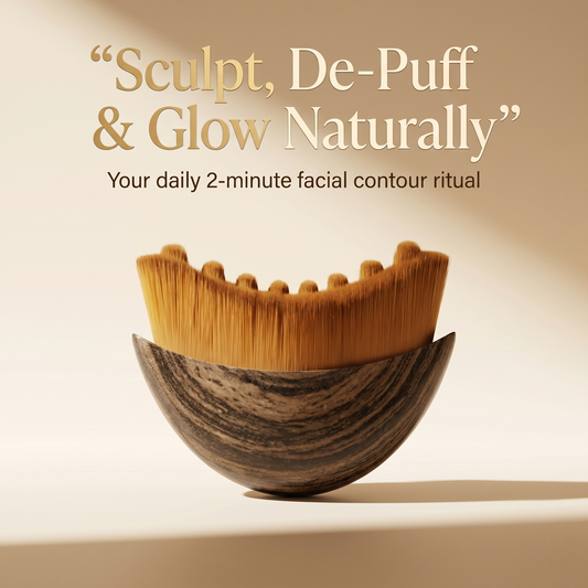 Sculpt Lymphatic Contour Face Brush