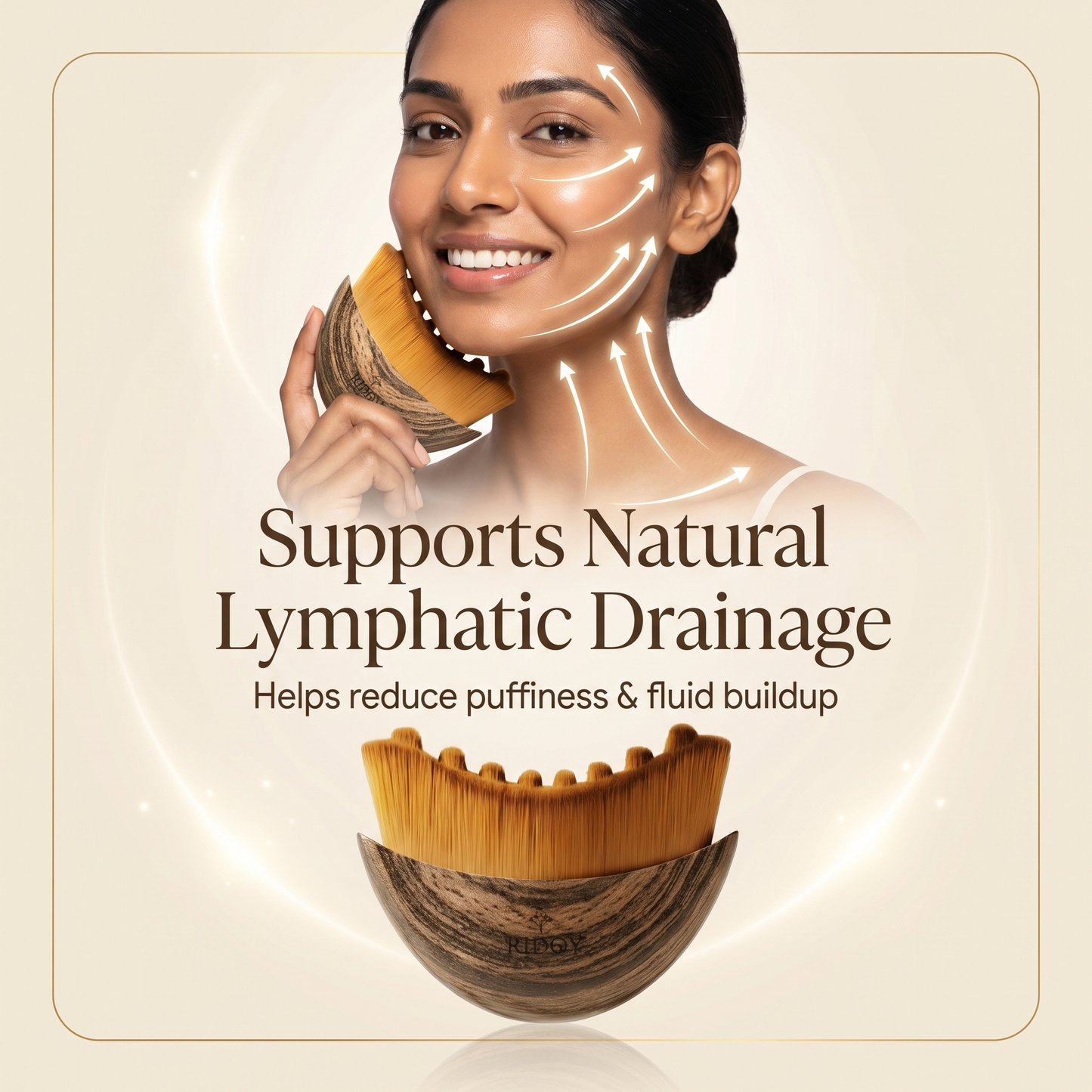 Sculpt Lymphatic Contour Face Brush