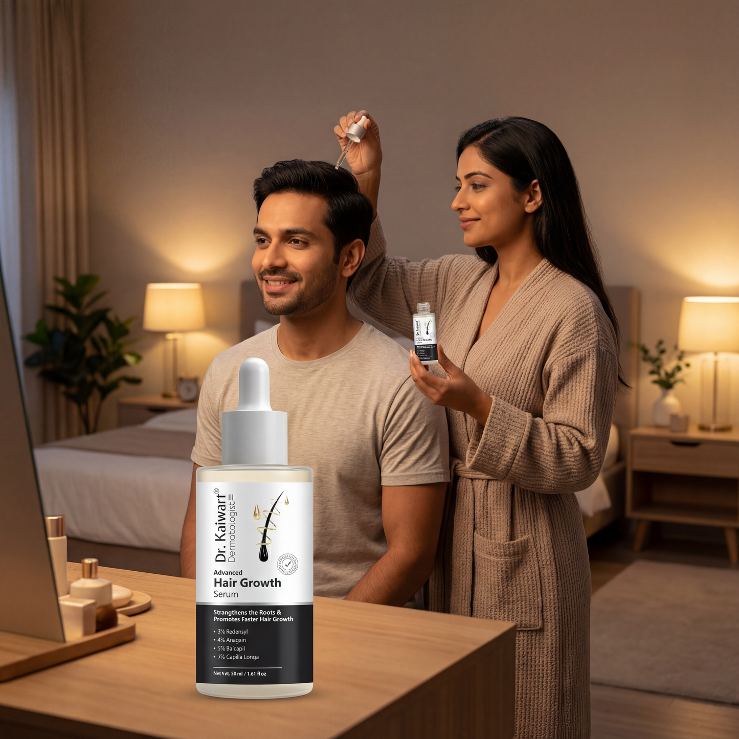 Advanced Hair Growth Serum with Redensyl, Anagain & Baicapil – 30 ml