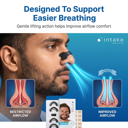 BreatheEasy Nasal Dilator Starter Kit for Better Sleep & Clear Breathing