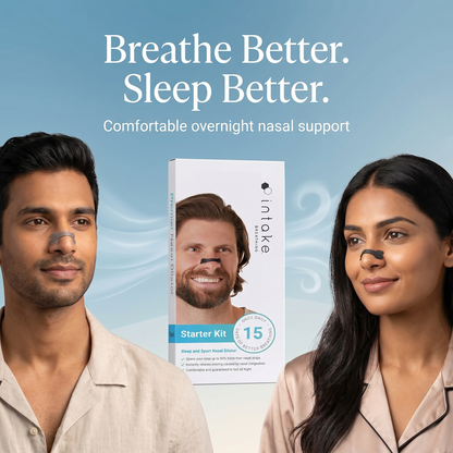 BreatheEasy Nasal Dilator Starter Kit for Better Sleep & Clear Breathing