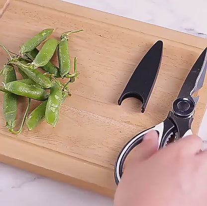 Multi-Function Kitchen Scissors – Meat, Veg & Bone Cutter