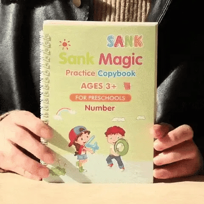 Sank Magic Copybook For Children - Set of 4 With 10 Refills